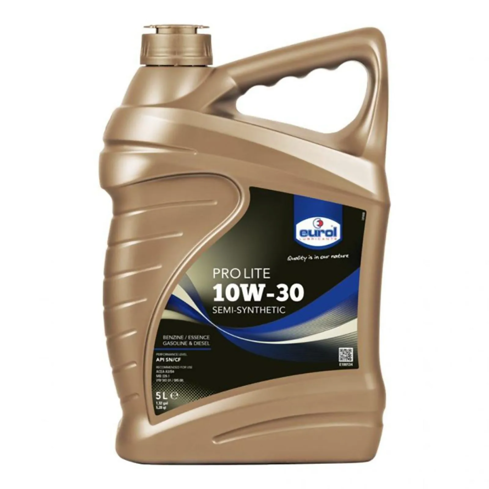 Aceite de Motor Semi Sintético 10W-30 Pro Lite Eurol de 5 Litros